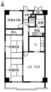 シティ・ライフ山下通の間取り