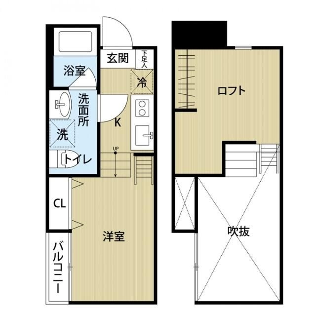 ラ・グリシーナの間取り|間取りです。