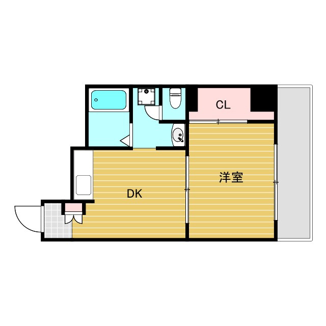 レクシア新大阪の間取り