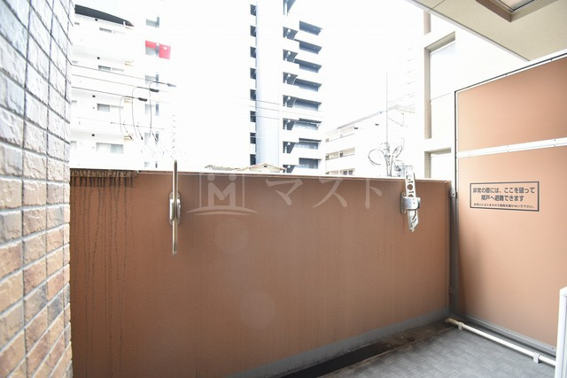 プレサンス上町台東平のバルコニー|他号室参考写真