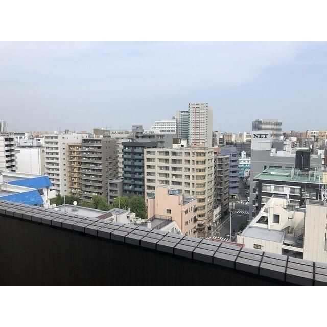 サンピエス大森のバルコニー