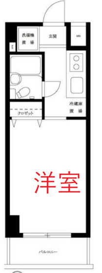 【間取り】 | ルーブル池上Ⅱ