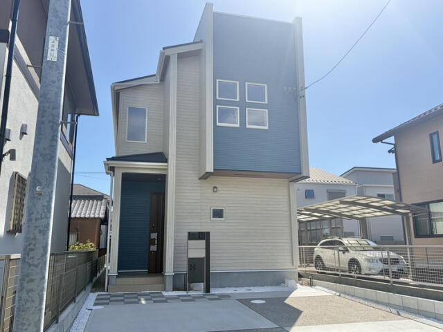 新築戸建て・仲介手数料無料）江南市高屋町旭１棟／１期１号棟の外観|【外観写真】（2026.8.10撮影）