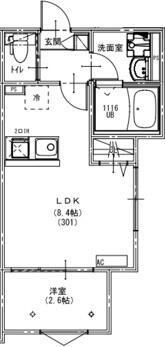 【間取り】 | ＫＥＩＡＩ　ＲＥＳＩＤＥＮＣＥ　北小金Ⅳ