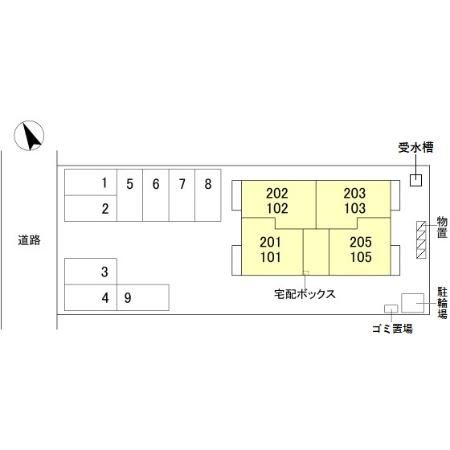 The・Tranguil（ザ・トラングイル）の区画図