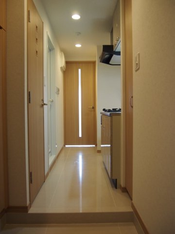 ルーブル多摩川九番館の玄関