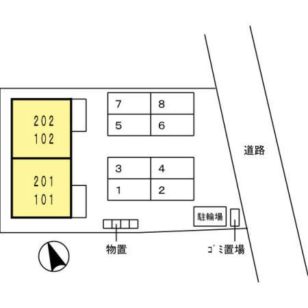 ソフィア五福の区画図
