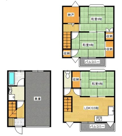 鳴尾町5丁目の間取り|LDKと和室の間の扉を開けることで、開放感あふれる空間に！
どちらの居室にも大きな窓がある為、リビング全体が明るい陽光に包まれます。
