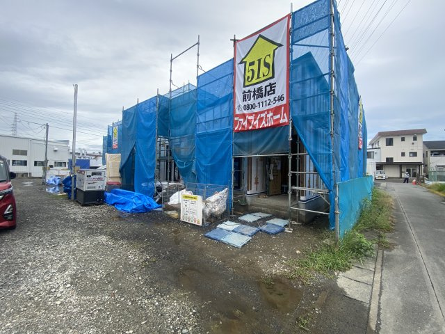 新築　高崎倉賀野町3区画　3号棟の外観|現地写真　2026年11月完成予定！類似物件のご内覧等、お気軽にお問合せください♪　