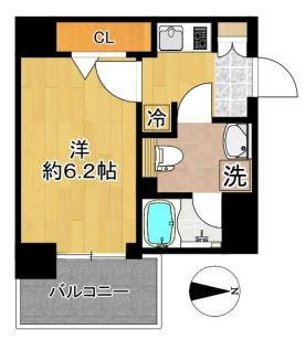 SHOKEN Residence新丸子の間取り