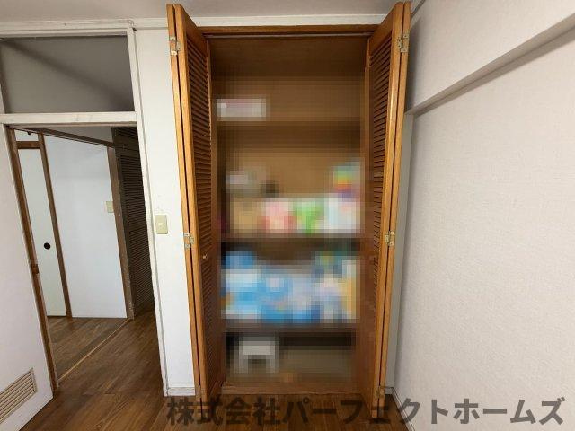 グリーンヒル光善寺住宅第15棟の収納|収納のためのスペースです