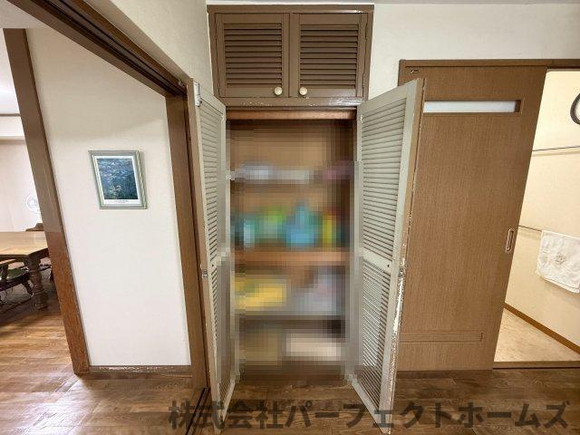 グリーンヒル光善寺住宅第15棟の収納|小物を収納するのに便利です