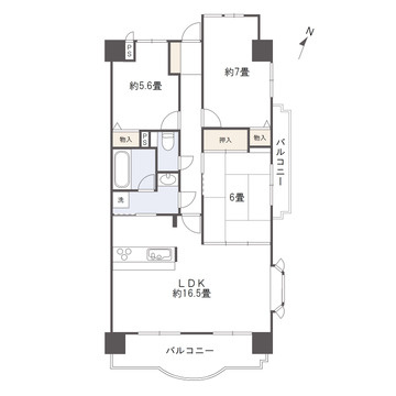 ライオンズマンション道後姫塚第2