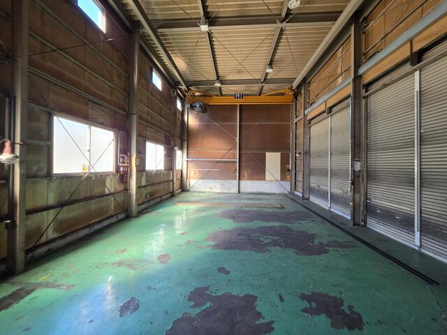 明世町事務所・工場の内装