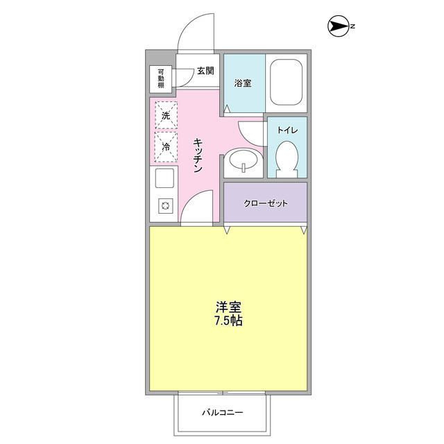 カーサ寿の間取り