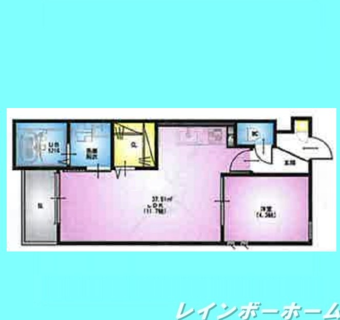 特典：仲介手数料が無料です!!の間取り