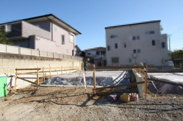 高知市愛宕町3丁目　第1　新築戸建　2号棟　（全3区画）の外観|4LDK+テレワークルーム　　
土地面積　138.26㎡（約41.82坪）　建物面積　 110.97㎡   （約33.56坪）