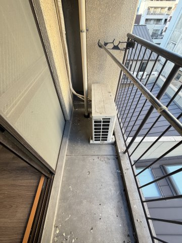 エスタイル北堀江のバルコニー