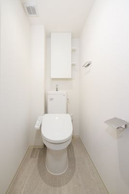 市川市市川１丁目の賃貸マンションのトイレ