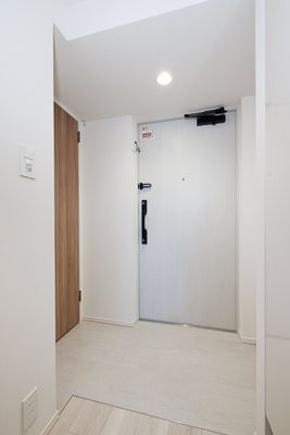 市川市市川１丁目の賃貸マンションの玄関