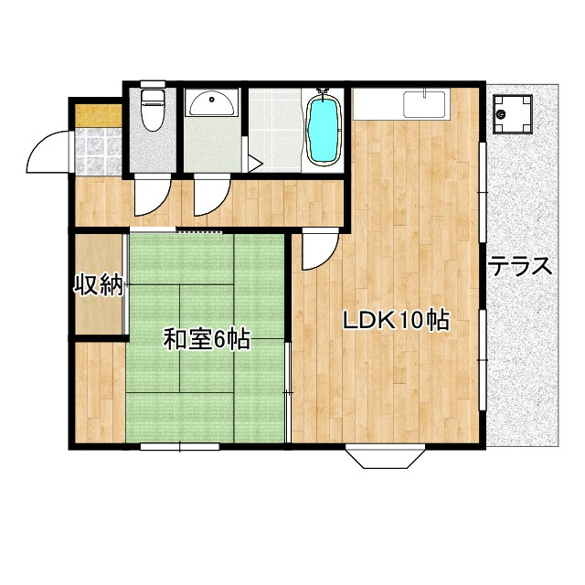 マイフラッツ川口の間取り|間取り図です
