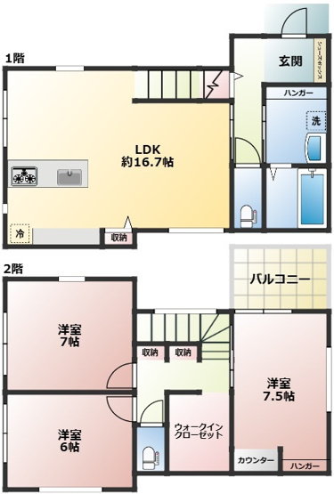 【間取り】 | 明石市大久保町大窪1731