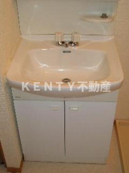 【洗面所】 | ブラン・シェソワ中馬込 | 広い洗面スペース