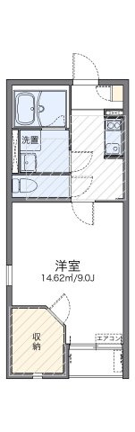 【間取り】 | レオネクストオアーゾ | 代表的な間取のため実際の間取とは異なる場合があります