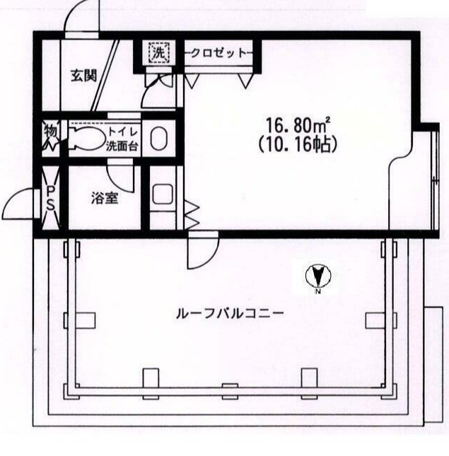 原宿東急アパートメントの間取り