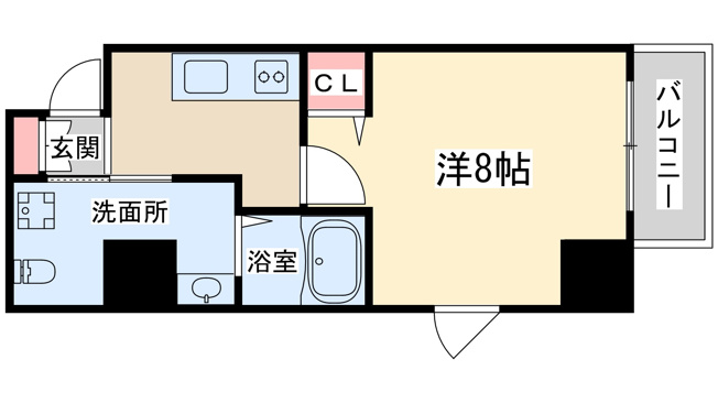 【間取り】 | メインステージ西天満ティーズスクエア