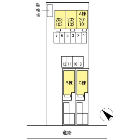 Ｄｅ Ｍａｎｏｉｒの区画図
