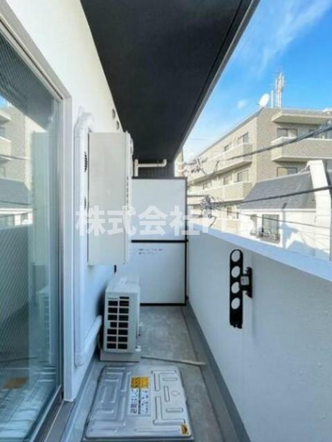 北区志茂４丁目の賃貸マンションのバルコニー