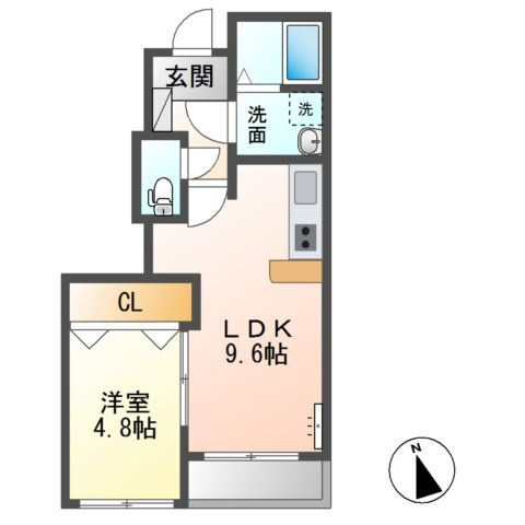 【間取り】 | アベニュー仁戸名Ⅲ