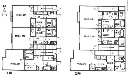 東京都杉並区　ＲＢ－ＦⅡ　の間取り