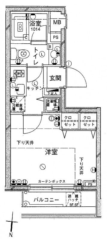パークサイド亀戸の間取り