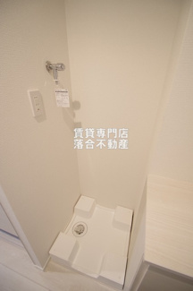 【設備】 | カインドネス橋本East | 洗濯機置場