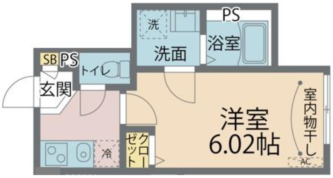 カインドネス所沢久米の間取り