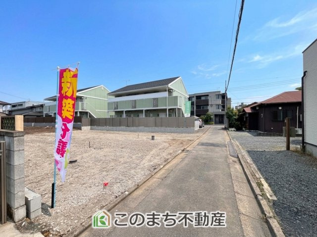 ハートフルタウン宇都宮市清住3丁目3013番の前面道路含む現地写真|前面道路含む現地写真