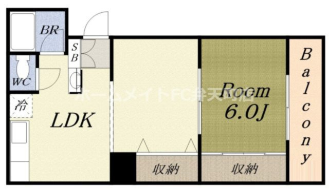 【間取り】 | 丸栄マンション九条