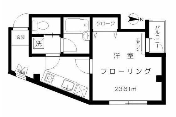 アエラス南台の間取り