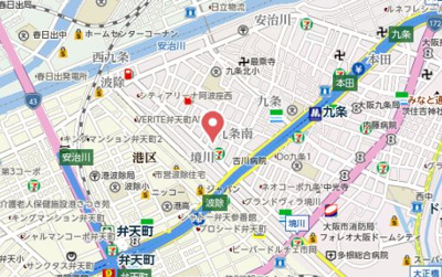 【地図】 | グランカリテ九条南