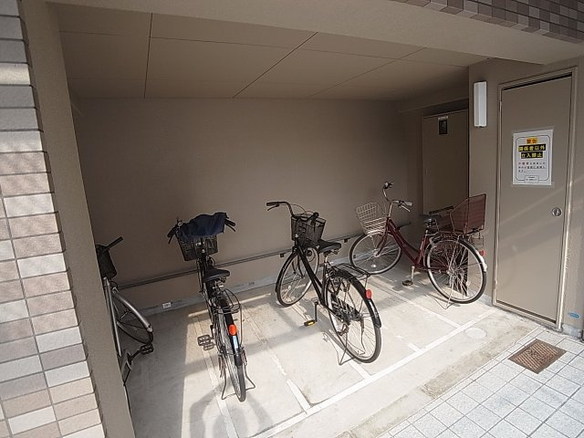 ベージュ野田のその他共用部分|駐輪スペースも有ります