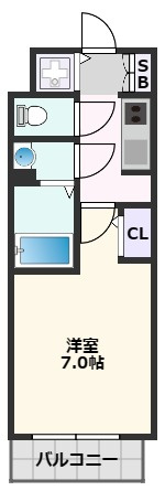 【間取り】 | S-RESIDENCE上新庄ascent