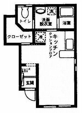 ｌａ　ｃａｓａの間取り|間取りです。