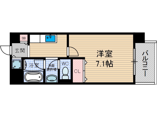 ヴィルコリーヌの間取り