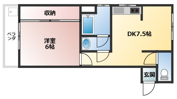 ドリーム大誠の間取り