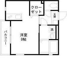 パストラルの間取り|間取りです。