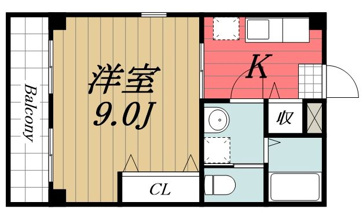 【間取り】 | ベイサイドヒルズK