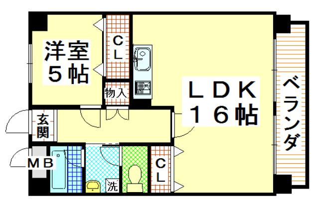 エステマール弥刀の間取り