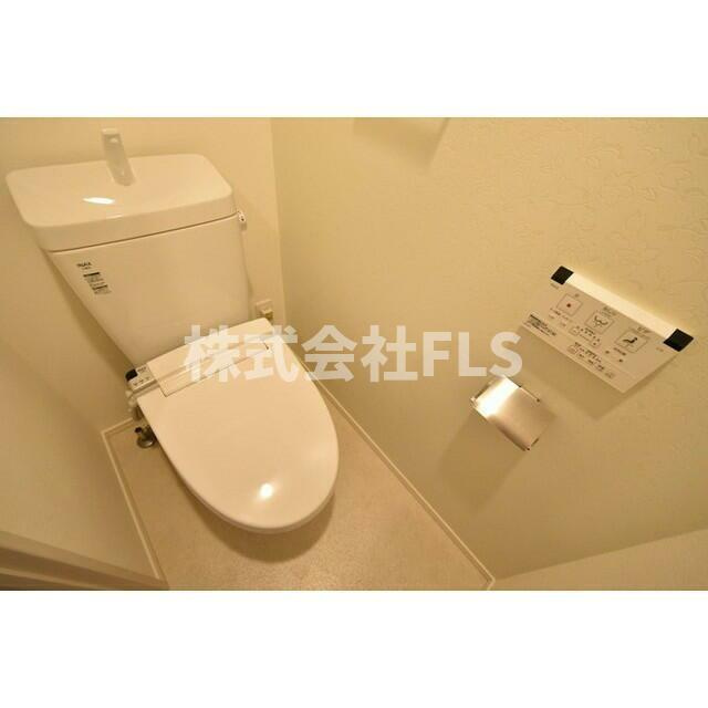 豊島区巣鴨１丁目の賃貸マンションのトイレ